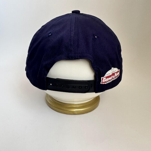 VTG Los Angeles Dodgers Baseball Cap Snapback Hat Farmer John Logos Unltd Flag - Picture 4 of 9